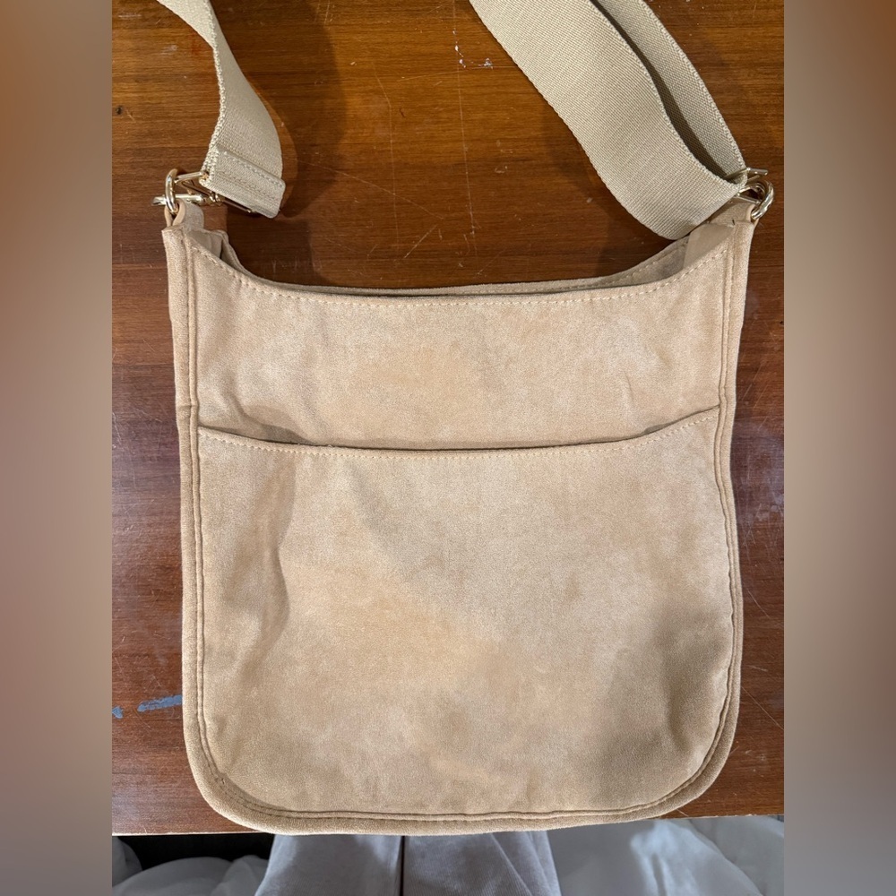 Ah Dorned Suede Messenger Bag - Picture 2 of 7